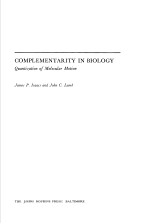 COMPLEMENTARITY IN BIOLOGY