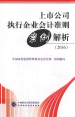 上市公司执行企业会计准则案例解析