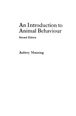 AN INTRODUCTION TO ANIMAL BEHAVIOUR  SECOND EDITION