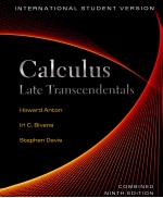 CALCULUS International Student Version 9th EDITION