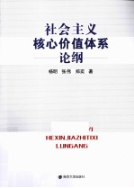 社会主义核心价值体系论纲