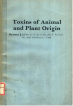 TOXINS OF ANIMAL AND PLANT ORIGIN  VOLUME 2