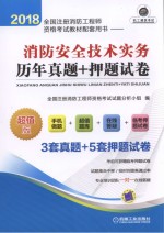 2018全国注册消防工程师资格考试教材配套用书  消防安全技术实务  历年真题+押题试卷