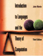 INTRODUCTION TO LANGUAGES AND THE THEORY OF COMPUTATION THIRD EDITION