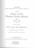 FISHES OF THE WESTERN NORTH ATLANTIC PART SEVEN