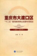 重庆市大渡口区“十二五”期间教育事业发展专项规划  2011-2015年