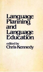 LANGUAGE PLANNING AND LANGUGAGE EDUCATION