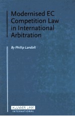 MODERNISED EC COMPETITION LAW IN INTERNATIONAL ARBITRATION