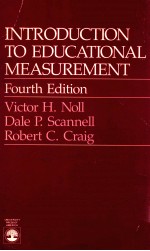 INTRODUCTION TO EDUCATIONAL MEASUREMENT