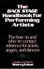 THE BACK STAGE HANDBOOK FOR PERFORMING ARTISTS