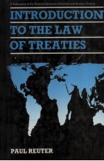 INTRODUCTION TO THE LAW OF TREATIES