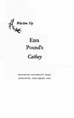 EZRA POUND'S CATHAY