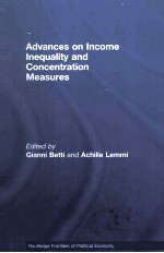 Advances on Income Inequality and Concentration Measures