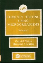 TOXICITY TESTING USING MICROORGANISME  VOLUME 1