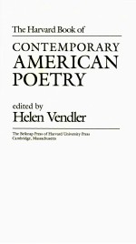 THE HARVARD BOOK OF CONTEMPORARY AMERICAN POETRY