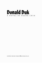 DONALD DUK A NOVEL