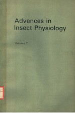 ADVANCES IN INSECT PHYSIOLOGY  VOLUME 11