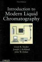 INTRODUCTION TO MODERN LIQUID CHROMATOGRAPHY Third Edition