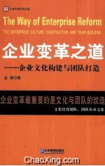 企业变革之道  企业文化构建与团队打造