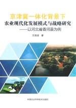 京津冀一体化背景下农业现代化发展模式与战略研究