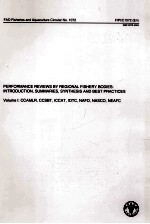 FAO FISHERIES AND AQUACULTURE CIRCULAR NO.1072 PERFORMANCE REVIEWS BY ERGIONAL FISHERY BODIES:INTROD