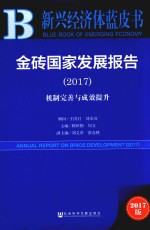 2017金砖国家发展报告  机制完善与成效提升