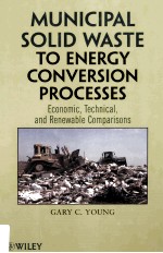 MUNICIPAL SOLID WASTE TO ENERGY CONVERSION PROCESSES ECONOMIC