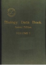 BIOLOGY DATA BOOK SECOND EDITION VOLUME 1