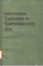 INTERNATIONAL CONFERENCE ON SUPERCONDUCTIVITY-ICSC