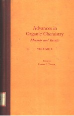 ADVANCES IN ORGANIC CHEMISTRY  VOLUME 8