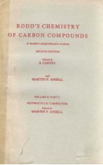 RODD’S CHEMISTRY OF CARBON COMPOUNDS SUPPLEMENT TO VOLUME 4 PART C  SECOND EDITION