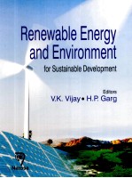 Renewable Energy and Environment for Sustainable Development