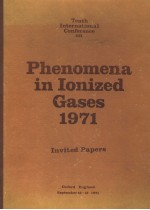 PHENOMENA IN IONIZED GASES 1971