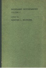 INORGANIC BIOCHEMISTRY VOLUME 1