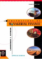 FOUNDATIONS OF MANAGERIAL FINANCE PPLICATIONS