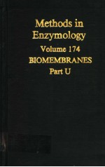 METHODS IN ENZYMOLOGY VOLUME 174  BIOMEMBRANES  PART U CELLULAR AND SUBCELLUAR TRANSPORT：EUKARYOTIC 