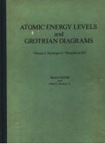 ATOMIC ENERGY LEVELS AND GROTRIAN DIAGRAMS  VOLUME 1