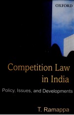 COMPETITION LAW IN INDIA