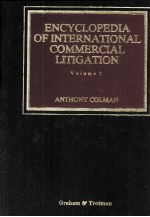 ENCYCLOPEDIA OF INTERNATIONAL COMMERCIAL LITIGATION VOLUME 2