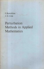 PERTURBATION METHODS IN APPLIED MATHEMATICS