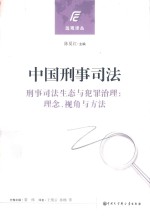 中国刑事司法  刑事司法生态与犯罪治理  理念、视角与方法