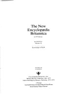 THE NEW ENCYCLOPAEDIA BRITANNICA  15TH EDITION  VOLUME 18  KNOWLEDGE IN DEPTH