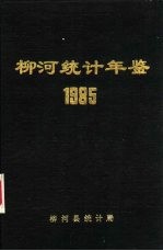 柳河统计年鉴  1985