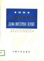 1991中国投资报告