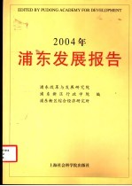 2004年浦东发展报告