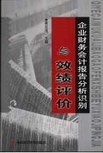 企业财务会计报告分析识别与效绩评价