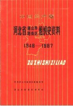 中国共产党河北省唐山市路南区组织史资料  1948-1987