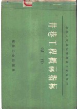 井巷工程概算指标  试行