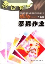 义务教育课程标准实验教材教辅用书  假日套餐：寒假作业  英语  新标准  五年级