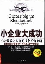 小企业  大成功  小企业最切实际的12个经营策略